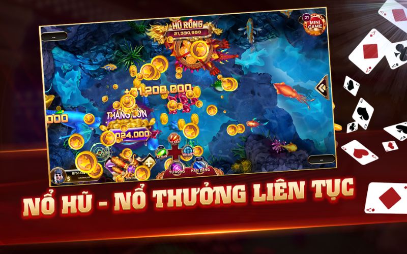 game bắn cá hoàng kim xuất hiện cá lớn