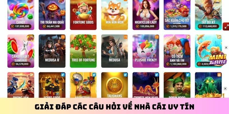 Giải đáp các câu hỏi về nhà cái uy tín