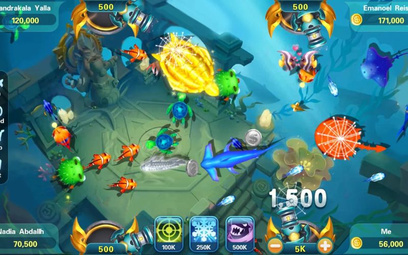 gameplay JDB bắn cá Ngũ Long