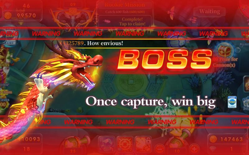 JDB bắn cá Ngũ Long săn boss hiệu quả