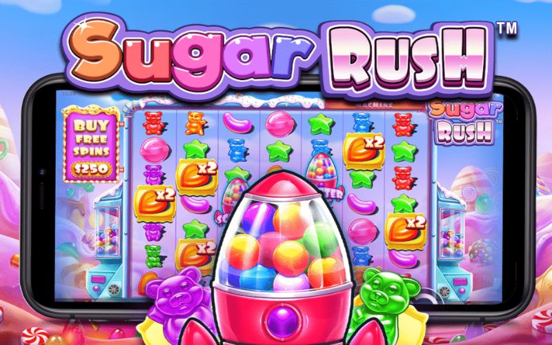 slot Sugar Rush tumble liên tục nhân thưởng