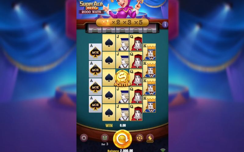 Super Ace tối ưu lượt quay thưởng