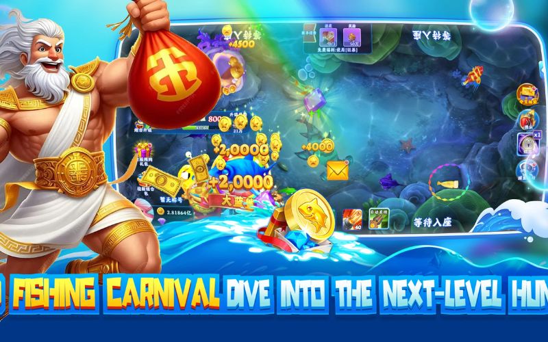 game vua bắn cá xuất hiện cá thần tài